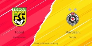 Soi kèo Tobol vs Partizan, 22h 13/08 – Conference League